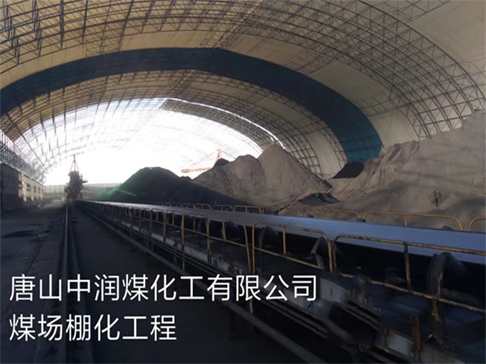 阆中煤化工有限公司煤场棚化工程